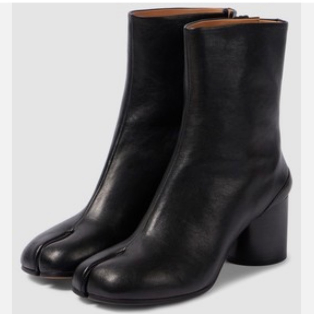 Maison Margiela Tabi leather split-toe ankle boots - Picture 2 of 11